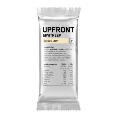 Upfront Eiwitreep Choco Chip 50g (50g)
