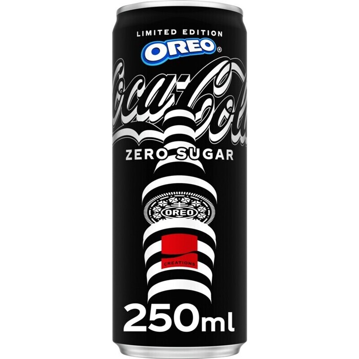 Coca-Cola Zero sugar limited edition oreo (250ml)