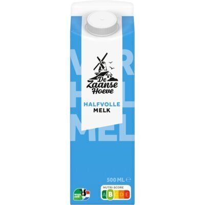 De Zaanse Hoeve Halfvolle melk (0.5L)