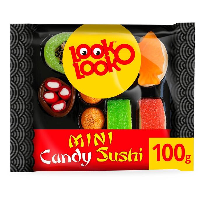 Mini snoep sushi (Zak, 100g)