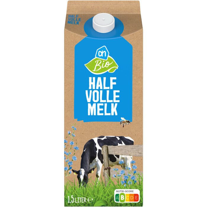 Halfvolle melk (pak, 1.5L)