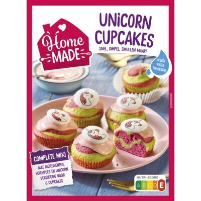 HomeMade Complete Mix voor Unicorn Cupcakes 260g (260g)