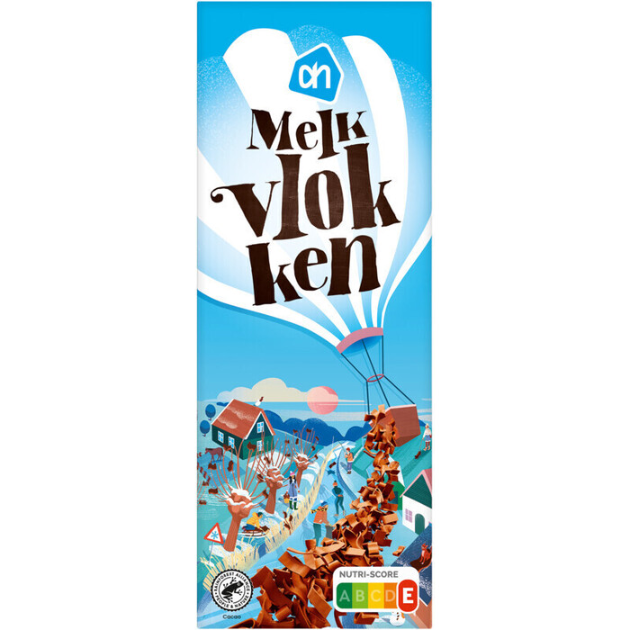 AH Melk chocolade vlokken (300g)