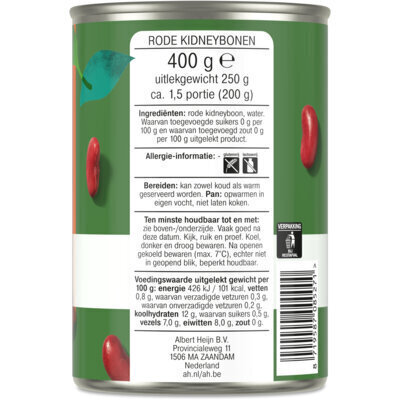 AH Terra Kidneybonen (400g)