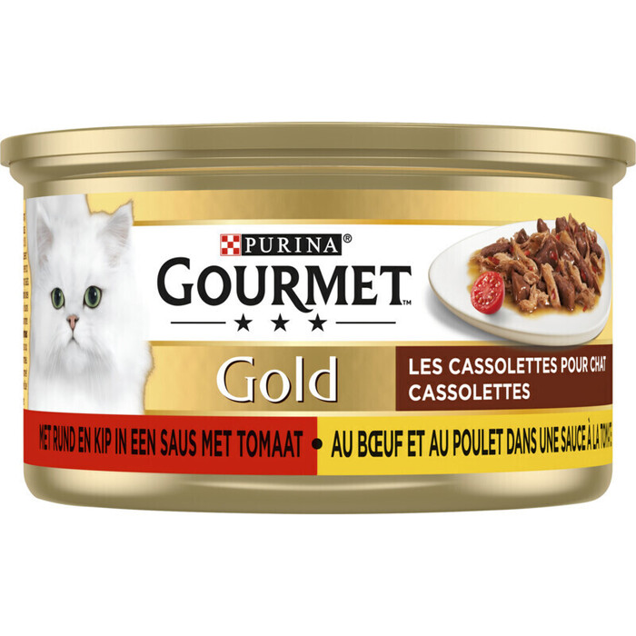 Gourmet Gold cassolettes rund (Blik, 85g)