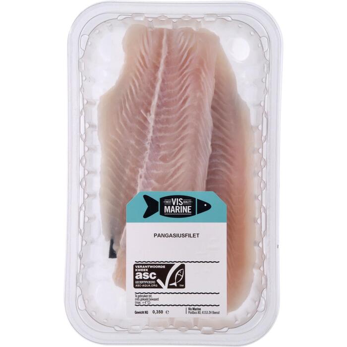 Pangasiusfilet naturel 2 st. (350g)