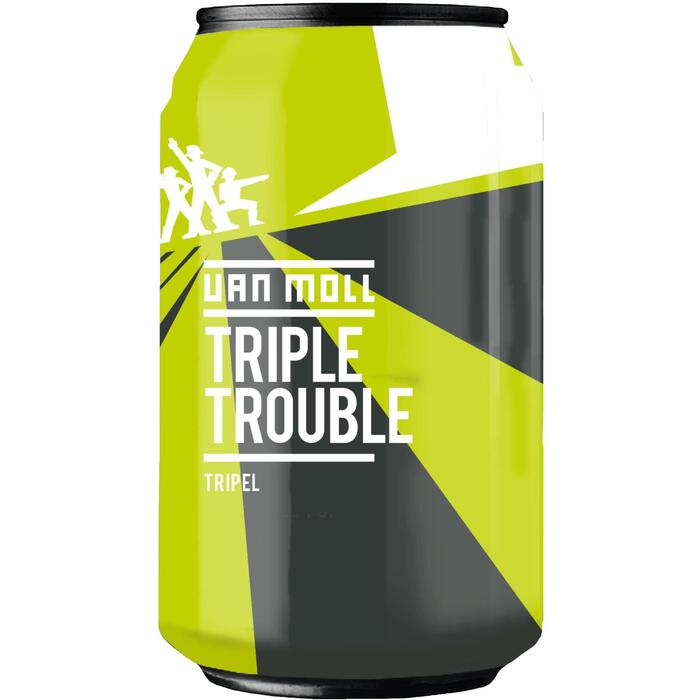 Van Moll Triple trouble tripel (Blik, 33cl)