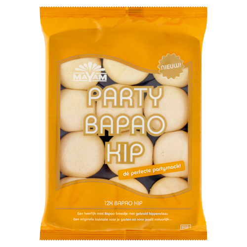 Mayam Party Bapao Kip 12 Stuks 168 g (Stuk, 168g)