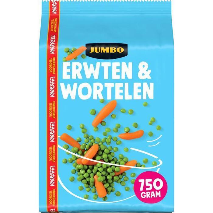 Jumbo Erwten & Wortelen Voordeelverpakking 750 g (750g)