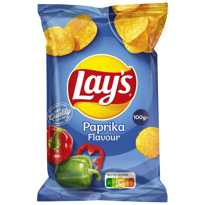 Lay's Paprika Chips 100 gr (100g)