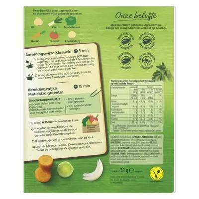 Knorr Mix Groentesoep 62 g (2 × 31g)