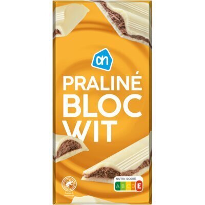 AH Praliné blok wit (200g)