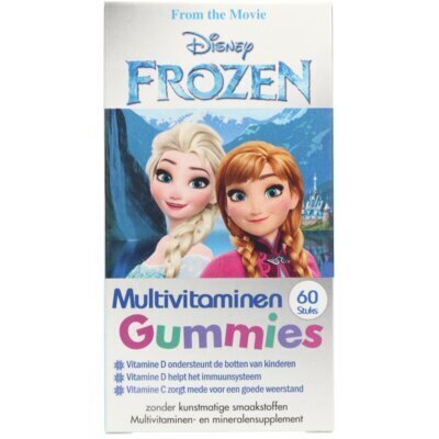 Disney Kinder multivitaminen Frozen (60 × 2.5g)