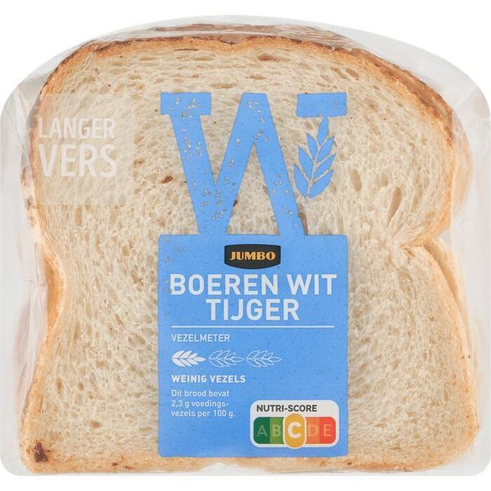 Jumbo - Boeren Tijgerbrood Wit - Half