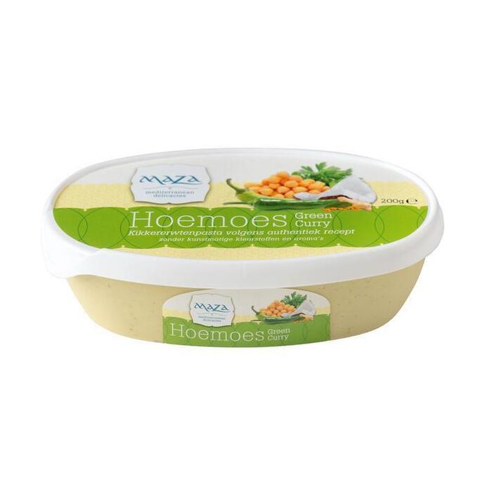 Maza Hoemoes green curry (200g)
