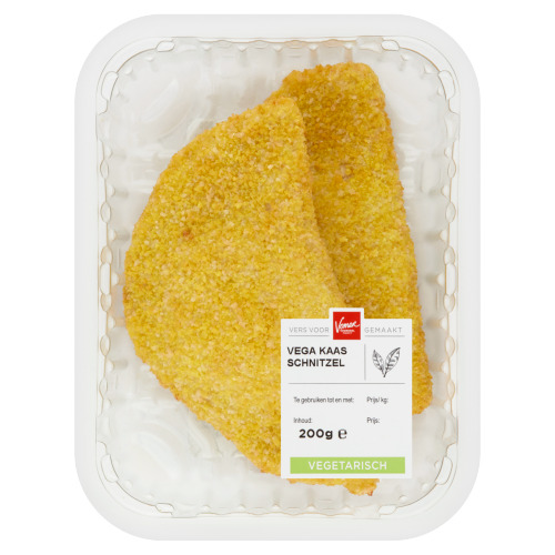 Vegetarisch Kaasschnitzel 2 stuks (200g)