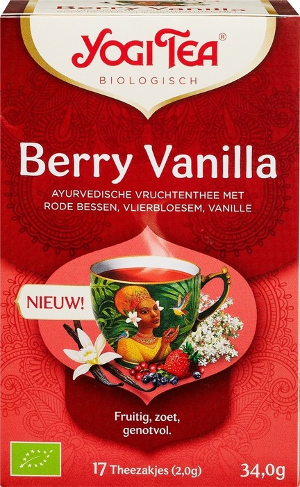 Vruchtenthee berry vanilla (34g)