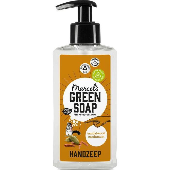 Handzeep sandelhout & kardemom (Fles, 250ml)