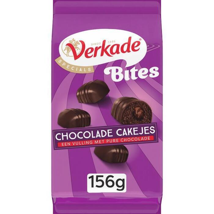 Verkade Bites Chocolade Cake (156g)