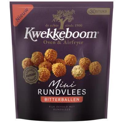 Kwekkeboom Mini rundvlees bitterballen (255g)