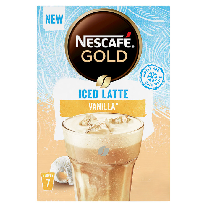 NESCAFE GOLD Iced Vanilla 7 Zakjes 105 g (105g)