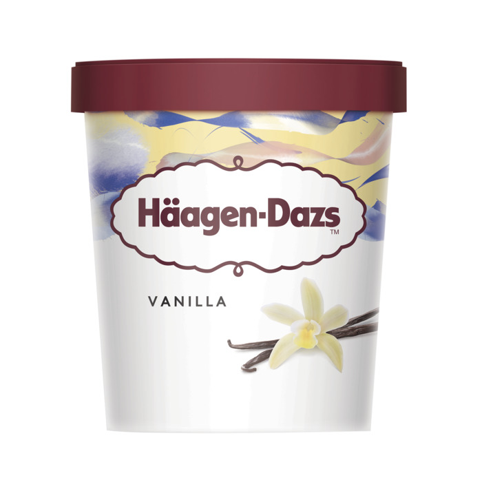 Häagen-Dazs Vanilla ijs (46cl)