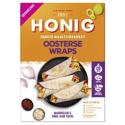 Honig Maaltijdpakket Oosterse Wraps 357g (357g)