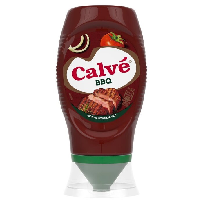 Calvé Knijpfles BBQ Saus 250 ml (Fles, 250ml)