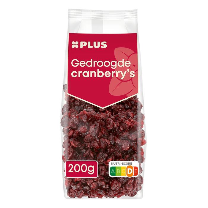 PLUS Gedroogde cranberries