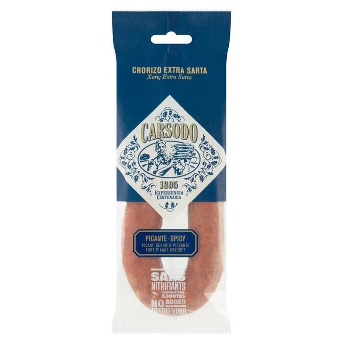 CARSODO CHORIZO SPICY 225GR