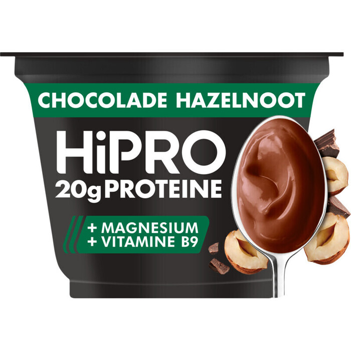 HiPRO Protein Pudding Chocolade Hazelnoot 200 g (200g)