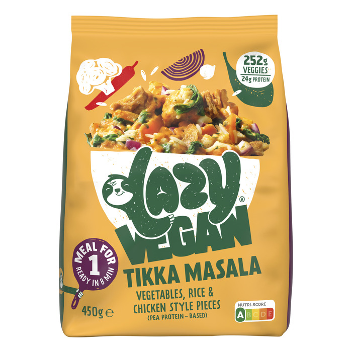 Lazy Vegan Tikka masala maaltijd (450g)
