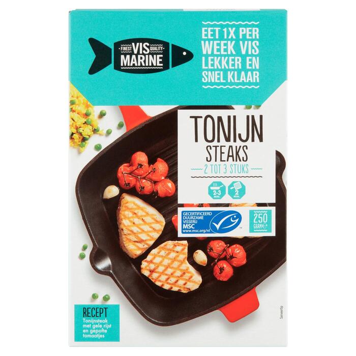 Tonijnsteak (Doos, 250g)