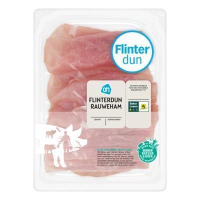 AH Flinterdunne rauwe ham (100g)