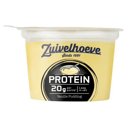 Zuivelhoeve Proteine Pudding Vanille 200 g (200g)