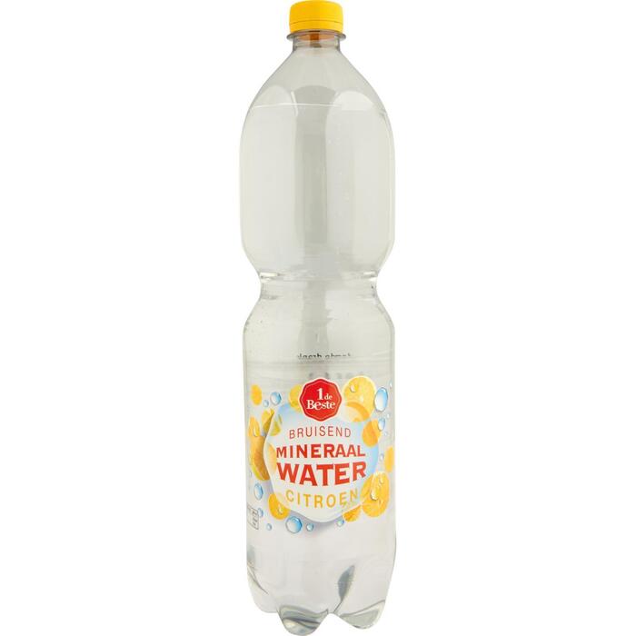 Bruisend mineraalwater citroen (1.5L)
