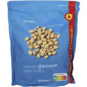 g'woon Pinda's Ongezouten 500 g (500g)