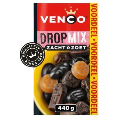 Venco Dropmix Zacht & Zoet Voordeel 440g (440g)