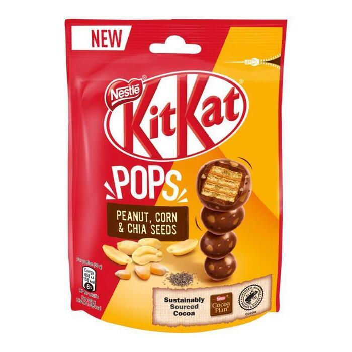 KITKAT POPS Peanut, Corn & Chia Seeds 140 g (140g)