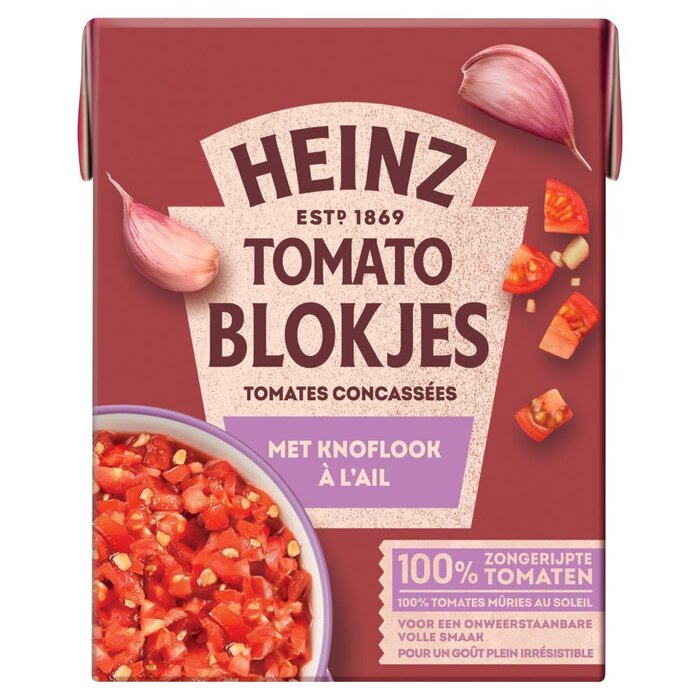 Tomatenblokjes Naturel (Pak, 390g)