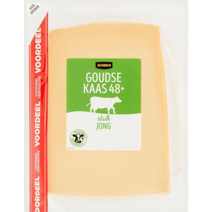 Goudse Kaas 48+ Jong Stuk Voordeelverpakking 1000g (1kg)