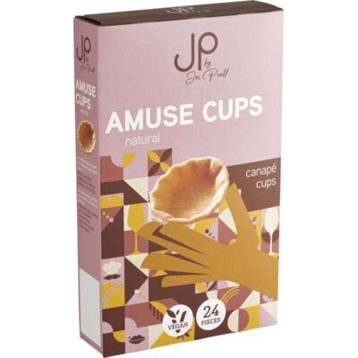 JP by Jos Poell Krokante cupjes naturel (72g)