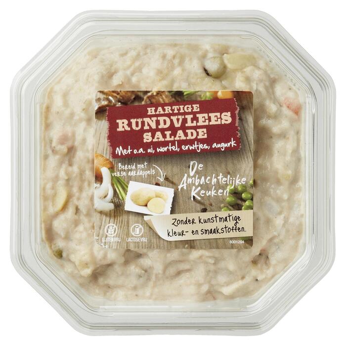 Rundvlees salade (Bakje, 450g)