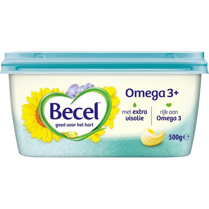 Becel Omega 3+ 500 g (Kuipje, 500g)