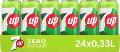 7up Zero sugar 24-pack (7.92L)