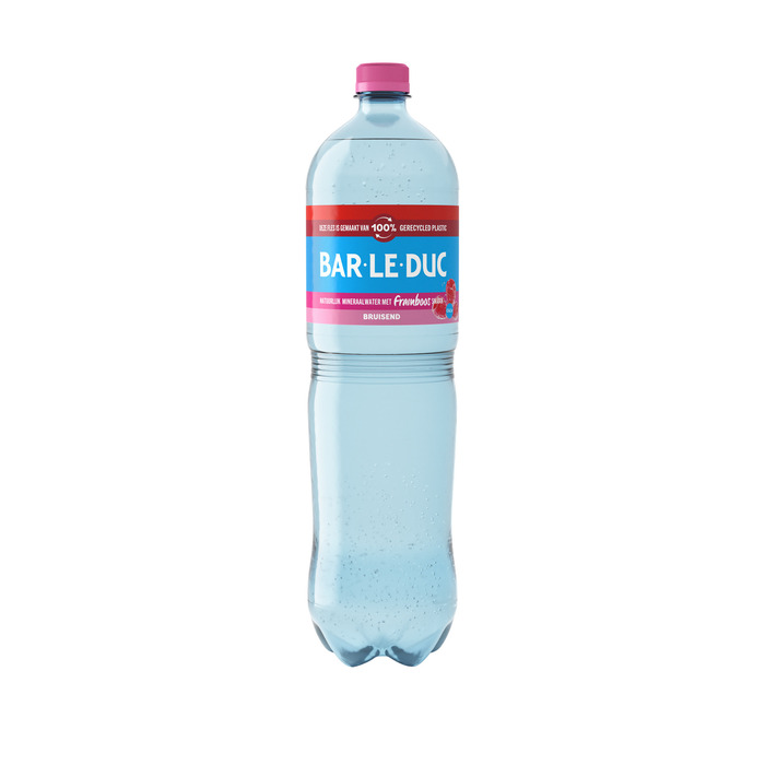 Mineraalwater koolzuurhoudend Framboos (Fles, 1.5L)