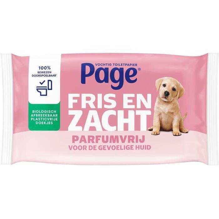 Page Vochtig toiletpapier sensitive