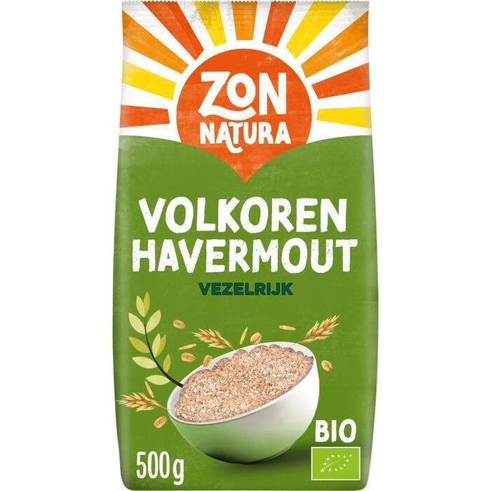 Zonnatura Bio Volkoren Havermout 500 g (Zak, 500g)