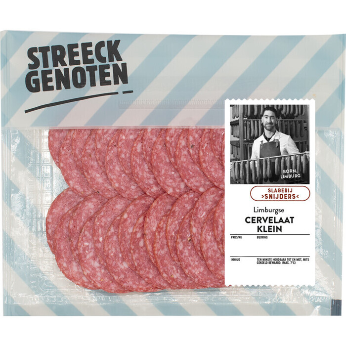 Streeckgenoten Cervelaat klein (120g)