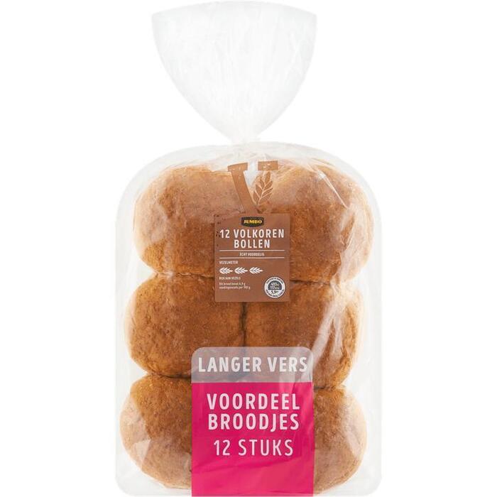 Jumbo - Volkoren Bollen - 12 Stuks